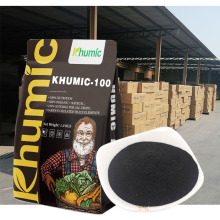 "khumic-100"agriculture potassium humate fertilizer  humic acid leonardite extract bio organic potassium humate powder